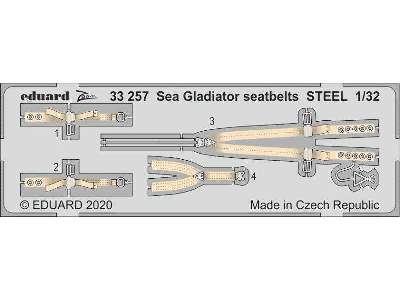 Sea Gladiator seatbelts STEEL 1/32 - zdjęcie 1