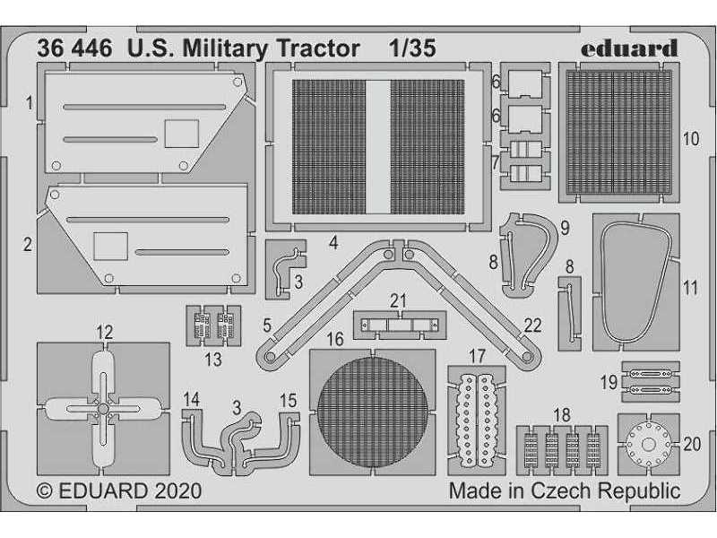 U. S. Millitary Tractor 1/35 - zdjęcie 1 U. S. Millitary Tractor 1/35 - zdjęcie 1