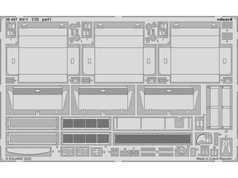 KV-1 1/35 - Tamiya - zdjęcie 1 KV-1 1/35 - Tamiya - zdjęcie 1