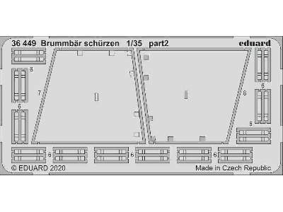 Brummbär schurzen 1/35 - Academy - zdjęcie 2