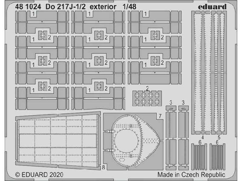 Do 217J-1/2 exterior 1/48 - zdjęcie 1 Do 217J-1/2 exterior 1/48 - zdjęcie 1