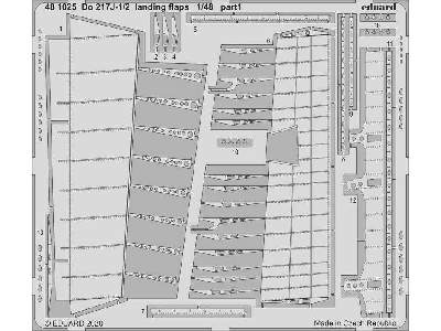Do 217J-1/2 landing flaps 1/48 - Icm - zdjęcie 1