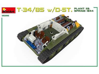 T-34/85 W/D-5t - Fabryka 112 - Wiosna 1944 - z wnętrzem! - zdjęcie 42