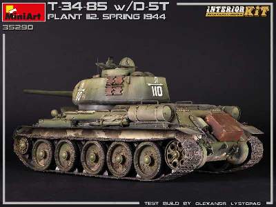 T-34/85 W/D-5t - Fabryka 112 - Wiosna 1944 - z wnętrzem! - zdjęcie 49