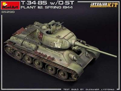 T-34/85 W/D-5t - Fabryka 112 - Wiosna 1944 - z wnętrzem! - zdjęcie 52