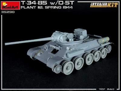 T-34/85 W/D-5t - Fabryka 112 - Wiosna 1944 - z wnętrzem! - zdjęcie 108