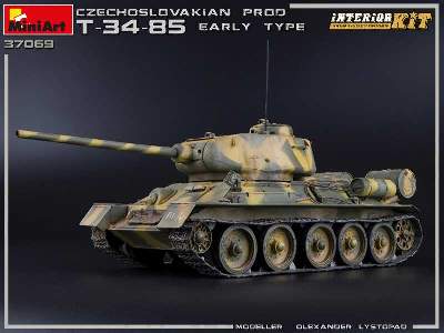 T-34/85 - produkcja czechosłowacka - wczesna - z wnątrzem - zdjęcie 39