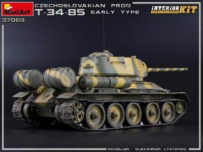 T-34/85 - produkcja czechosłowacka - wczesna - z wnątrzem - zdjęcie 41