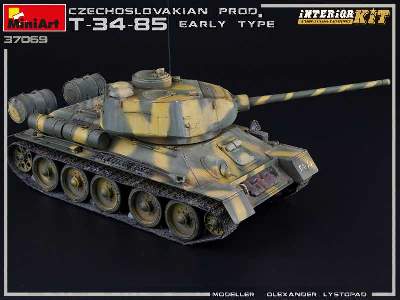 T-34/85 - produkcja czechosłowacka - wczesna - z wnątrzem - zdjęcie 45