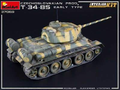 T-34/85 - produkcja czechosłowacka - wczesna - z wnątrzem - zdjęcie 47