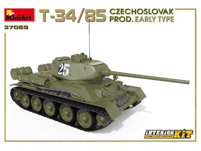T-34/85 - produkcja czechosłowacka - wczesna - z wnątrzem - zdjęcie 53