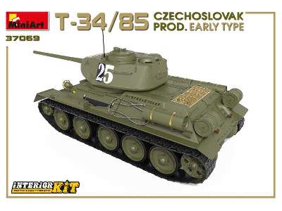 T-34/85 - produkcja czechosłowacka - wczesna - z wnątrzem - zdjęcie 55