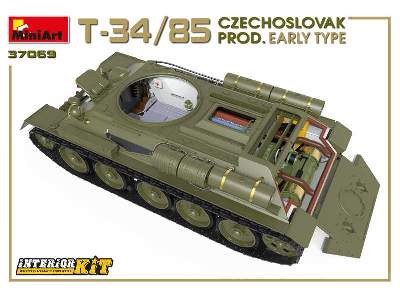 T-34/85 - produkcja czechosłowacka - wczesna - z wnątrzem - zdjęcie 58