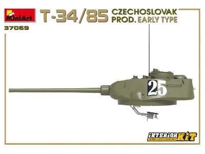 T-34/85 - produkcja czechosłowacka - wczesna - z wnątrzem - zdjęcie 62