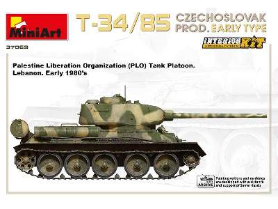 T-34/85 - produkcja czechosłowacka - wczesna - z wnątrzem - zdjęcie 71
