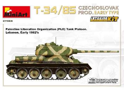 T-34/85 - produkcja czechosłowacka - wczesna - z wnątrzem - zdjęcie 72