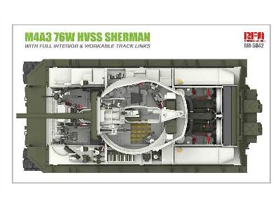 M4A3E8 Sherman z wnętrzem - zdjęcie 7