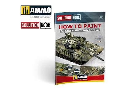 Solution Book How To Paint Modern Russian Tanks (Multilingual) - zdjęcie 1