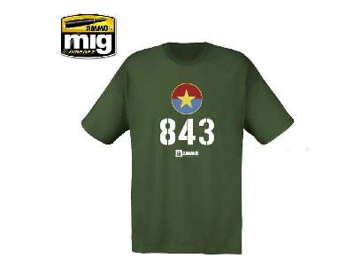 Ammo 843 Vietnamese T-54 T-shirt Size S - zdjęcie 1