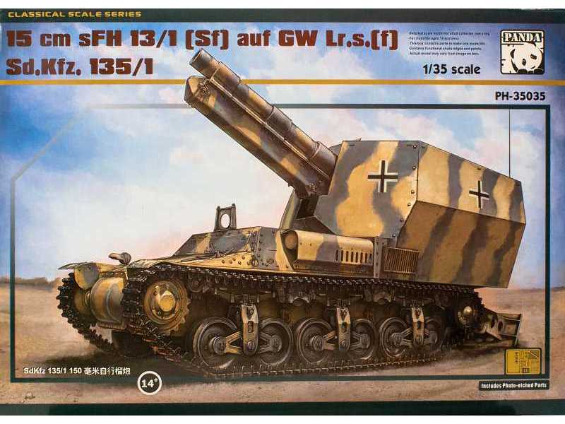 15cm sFH 13/1(Sf) auf GW Lr.s(f) Sd.Kfz.135/1 - zdjęcie 1 15cm sFH 13/1(Sf) auf GW Lr.s(f) Sd.Kfz.135/1 - zdjęcie 1