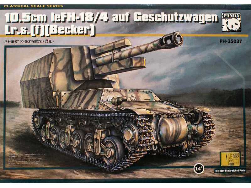 10,5cm leFH-18/4 auf GW Lr.s(f) (Becker) - zdjęcie 1 10,5cm leFH-18/4 auf GW Lr.s(f) (Becker) - zdjęcie 1