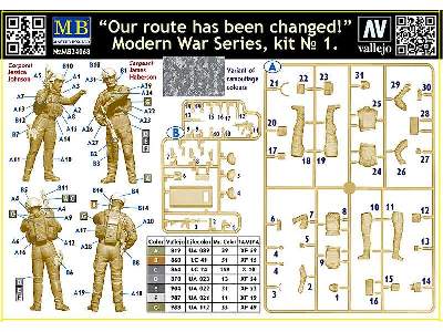 Our route has been changed! Modern War Series, kit No. 1 - zdjęcie 2