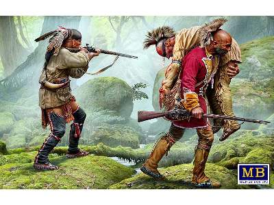 Wojny z indianami - XVIII wiek - zestaw nr 2 - zdjęcie 1