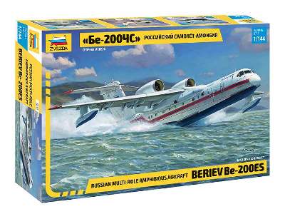 Beriev Be-200ES rosyjska wielozadaniowa łódź latająca - zdjęcie 1