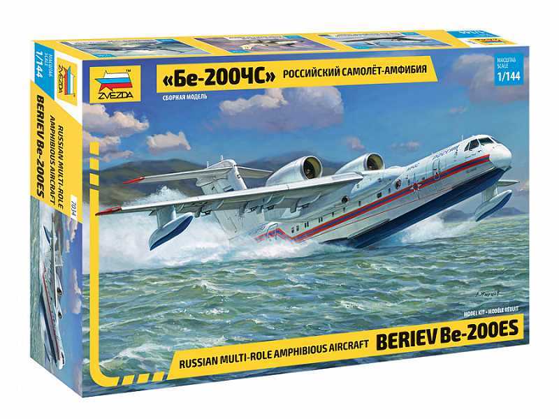 Beriev Be-200ES rosyjska wielozadaniowa łódź latająca - zdjęcie 1
