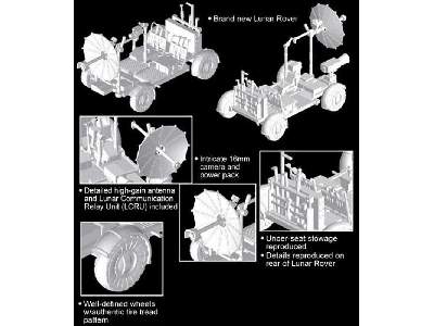 Apollo 17 The Last J-Mission - CSM + LM + Lunar Rover - zdjęcie 4