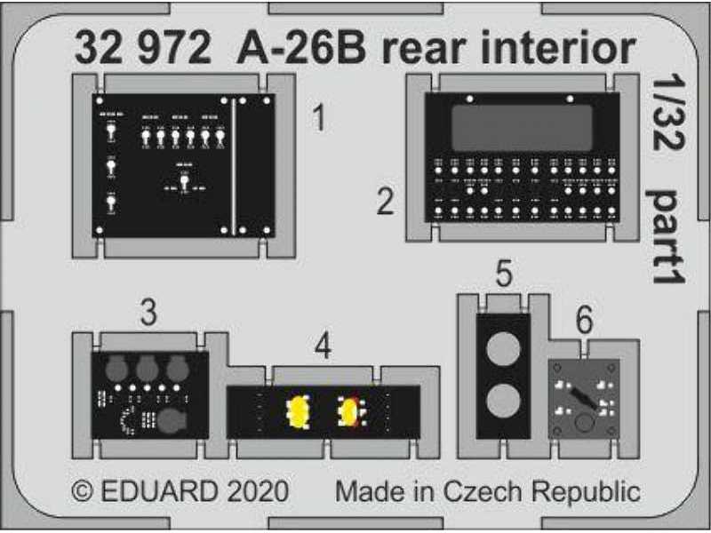 A-26B rear interior 1/32 - zdjęcie 1