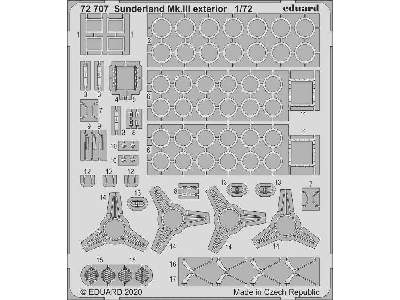 Sunderland Mk. III exterior 1/72 - zdjęcie 1