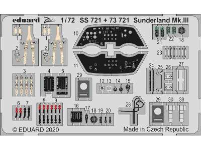 Sunderland Mk. III interior 1/72 - zdjęcie 1