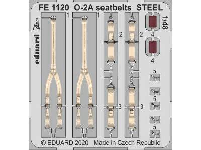 O-2A seatbelts STEEL 1/48 - zdjęcie 1