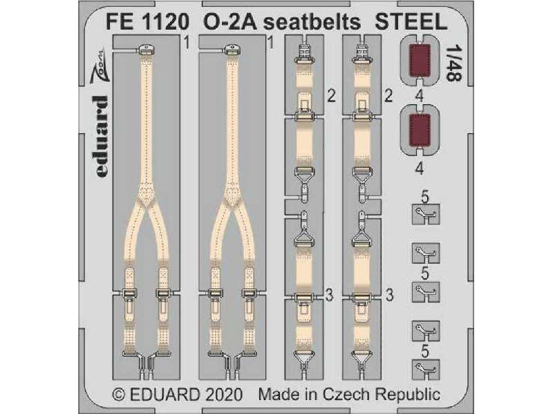 O-2A seatbelts STEEL 1/48 - zdjęcie 1 O-2A seatbelts STEEL 1/48 - zdjęcie 1