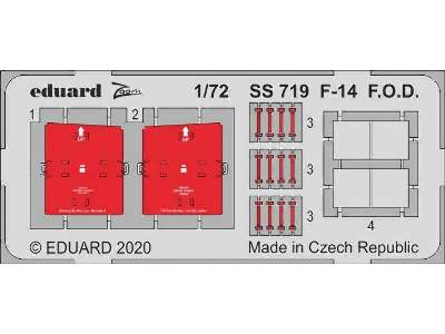 F-14 F. O.D.  1/72 - zdjęcie 1