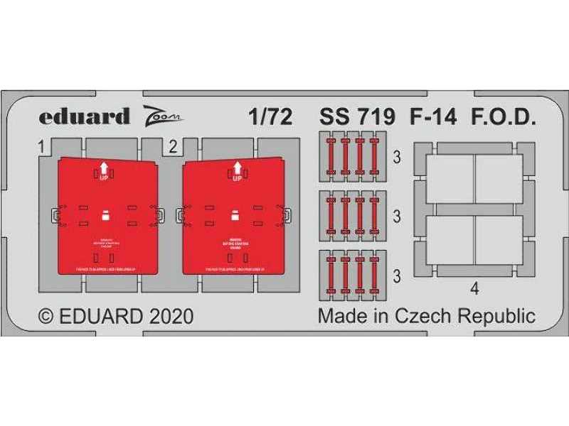 F-14 F. O.D. 1/72 - zdjęcie 1 F-14 F. O.D. 1/72 - zdjęcie 1