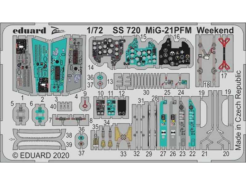MiG-21PFM Weekend 1/72 - zdjęcie 1 MiG-21PFM Weekend 1/72 - zdjęcie 1