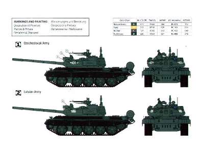 T-55 AM2B Kladivo - polskie oznaczenia - zdjęcie 2