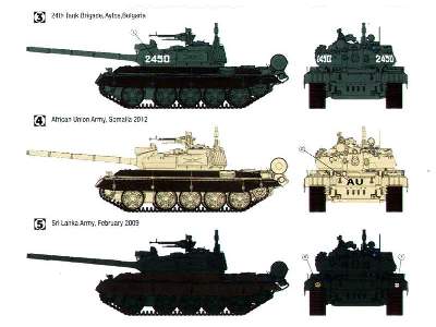 T-55 AM2B Kladivo - polskie oznaczenia - zdjęcie 3