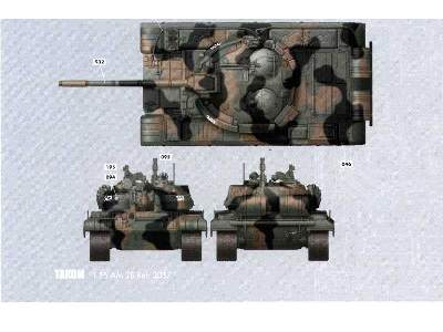 T-55 AM2B Kladivo - polskie oznaczenia - zdjęcie 5