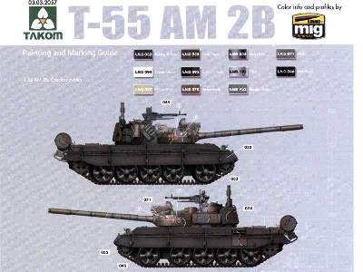 T-55 AM2B Kladivo - polskie oznaczenia - zdjęcie 6