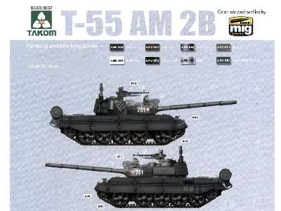T-55 AM2B Kladivo - polskie oznaczenia - zdjęcie 8