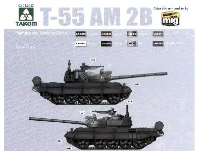 T-55 AM2B Kladivo - polskie oznaczenia - zdjęcie 10