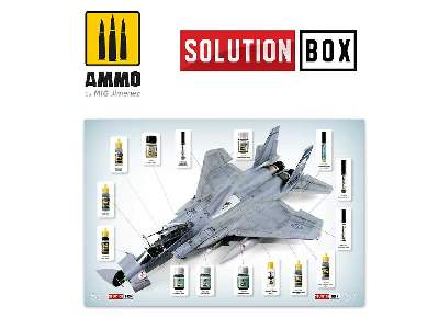 How To Paint USAf Navy Grey Fighters Solution Book - zdjęcie 7