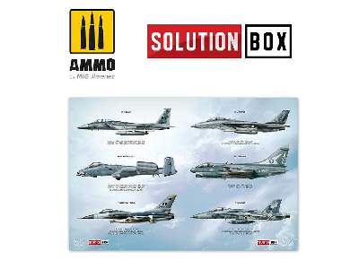 How To Paint USAf Navy Grey Fighters Solution Book - zdjęcie 8