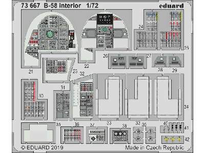 B-58 interior 1/72 - Italeri - zdjęcie 2