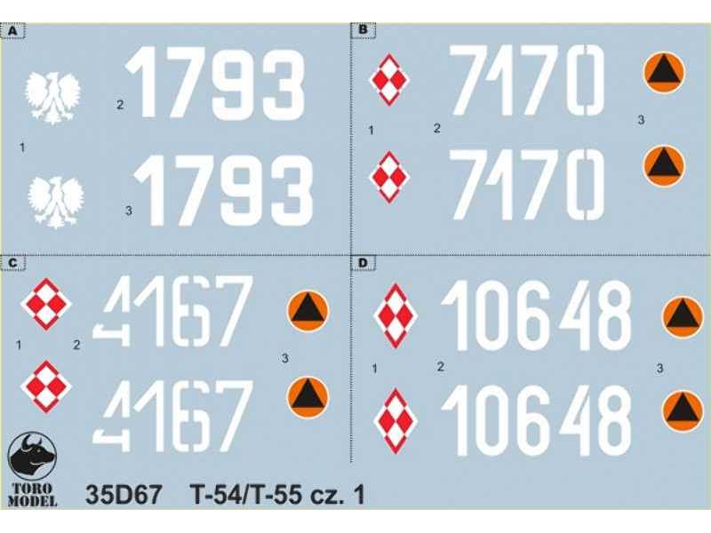 T-54 / T-55 w Wojsku Polskim cz.1 - zdjęcie 1