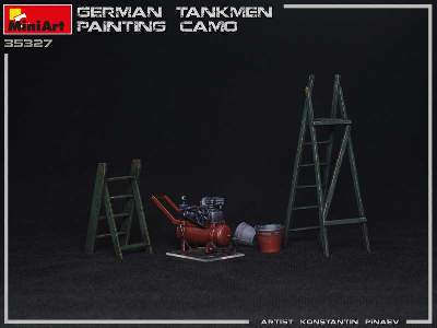 Niemieccy czołgiści malujący kamuflaż - zdjęcie 16
