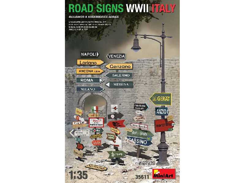 Włoskie znaki drogowe - II W.Ś. - zdjęcie 1